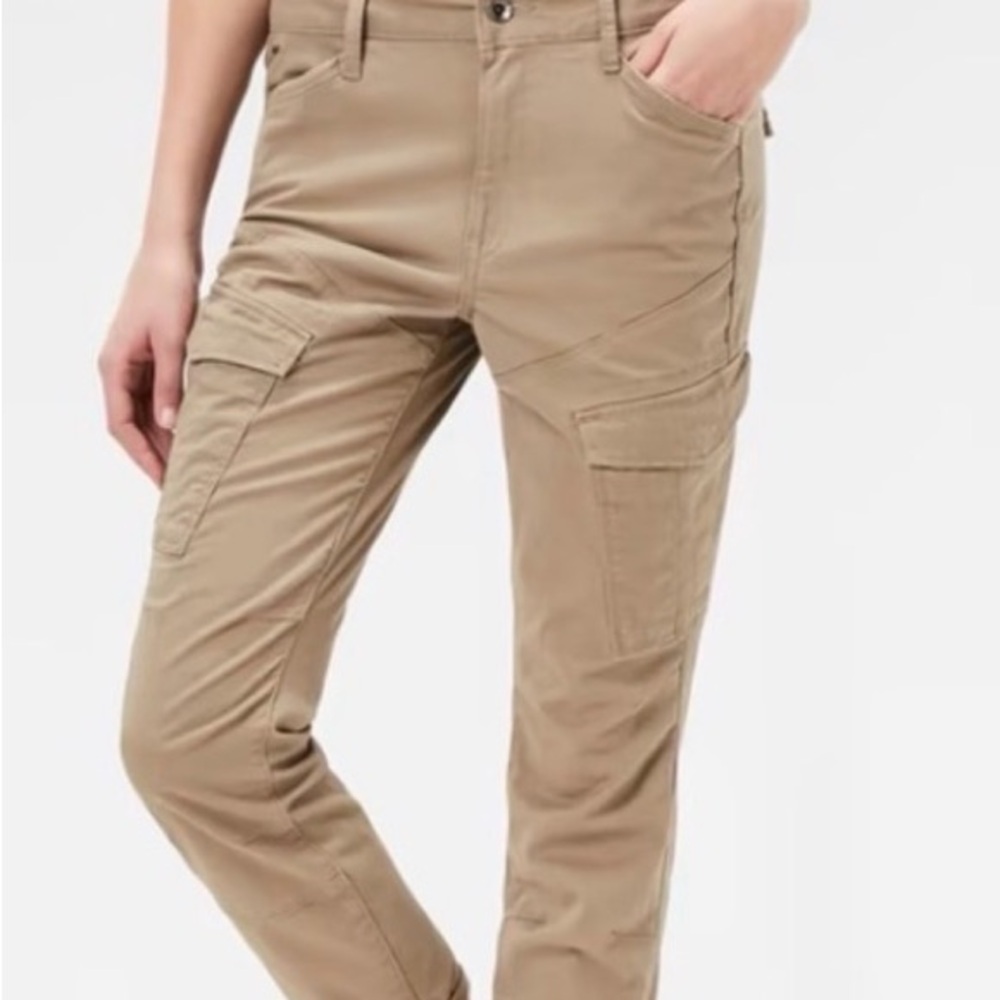 G-Star Mid Skinny Pants in Tan